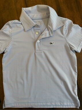 Vineyard Vines Boys Sankaty Stripe Polo